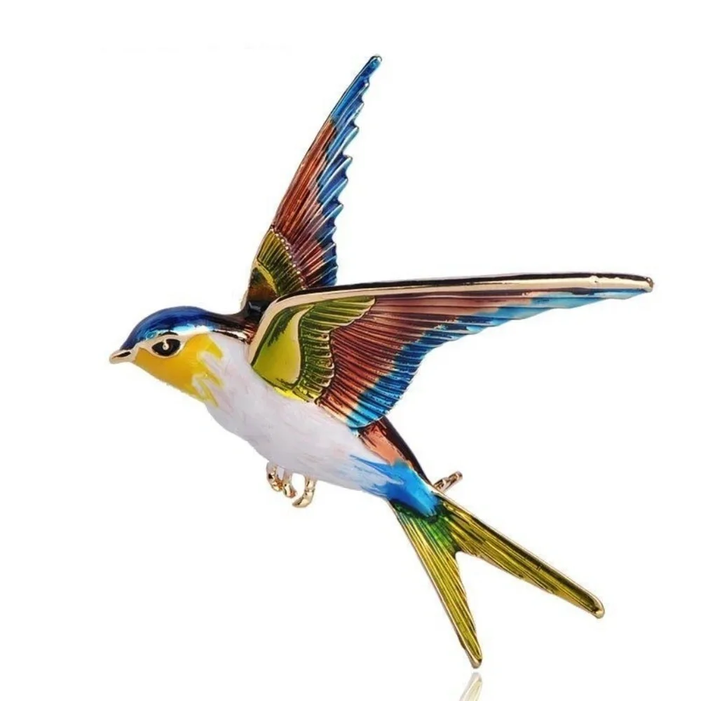 *EYDIE* Creative Bird Shaped Design Fashion Brooch